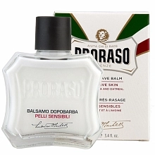 Proraso Sensitive White balzám po holení pro citlivou pokožku 100 ml