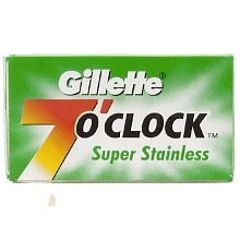 Žiletky na holení Gillette 7 O'clock Super Stainless 5 ks