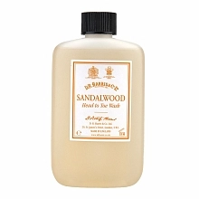 D.R. Harris Sandalwood sprchový gel a šampon na vlasy 100 ml